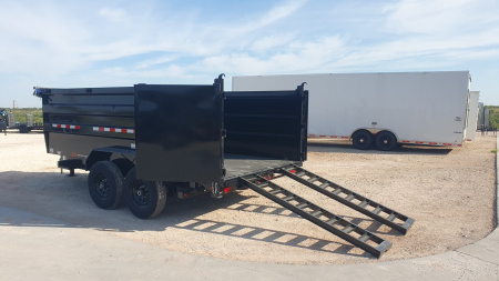New 2026 PJ 83"x14' BP Tandem Axle Low Pro High Side Dump w/ 48" Sides – DM