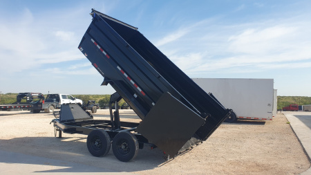 New 2026 PJ 83"x14' BP Tandem Axle Low Pro High Side Dump w/ 48" Sides – DM