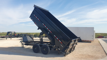 New 2026 PJ 83"x14' BP Tandem Axle Low Pro High Side Dump w/ 48" Sides – DM