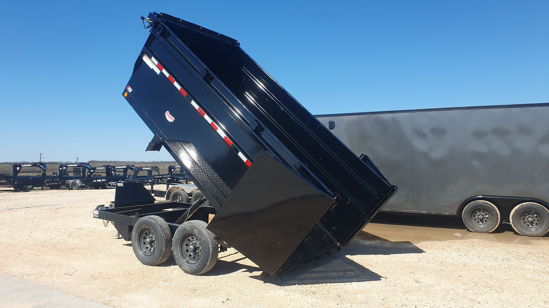 New 2026 PJ 72"x12' BP Tandem Axle Dump w/ 48" Sides – D3