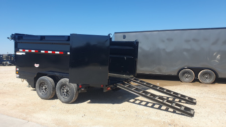 New 2026 PJ 72"x12' BP Tandem Axle Dump w/ 48" Sides – D3