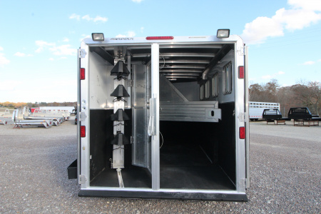 Used 2008 Featherlite Trailers 8541-4H Horse Trailer