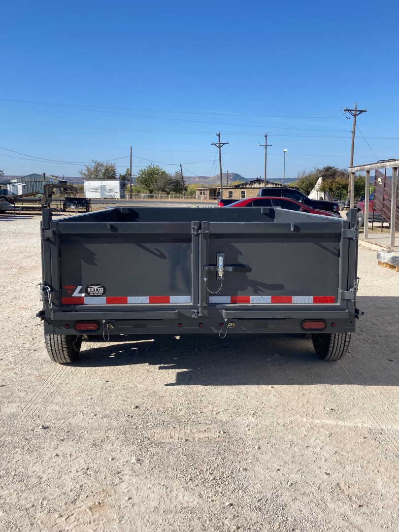 New 2026 Lamar Trailers BD 83" X 12' DL - 14K LOW-PRO DUMP TRAILER