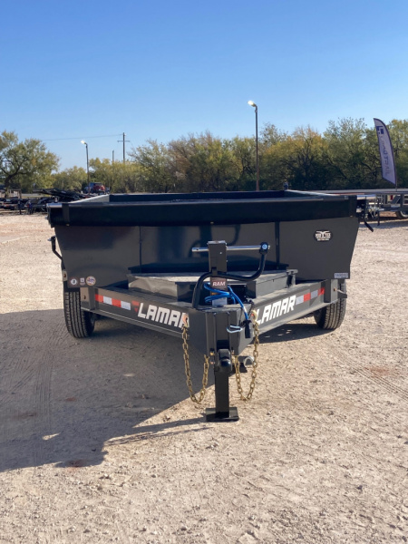 New 2026 Lamar Trailers BD 83" X 12' DL - 14K LOW-PRO DUMP TRAILER