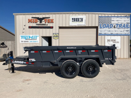 New 2026 Lamar Trailers BD 83  X 12' DL - 14K LOW-PRO DUMP TRAILER