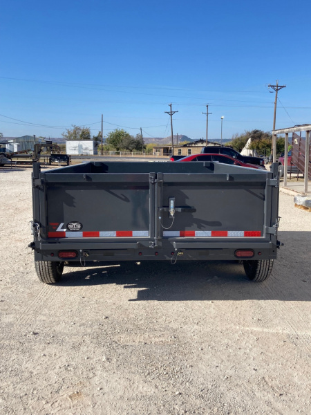 New 2026 Lamar Trailers BD 83" X 12' DL - 14K LOW-PRO DUMP TRAILER