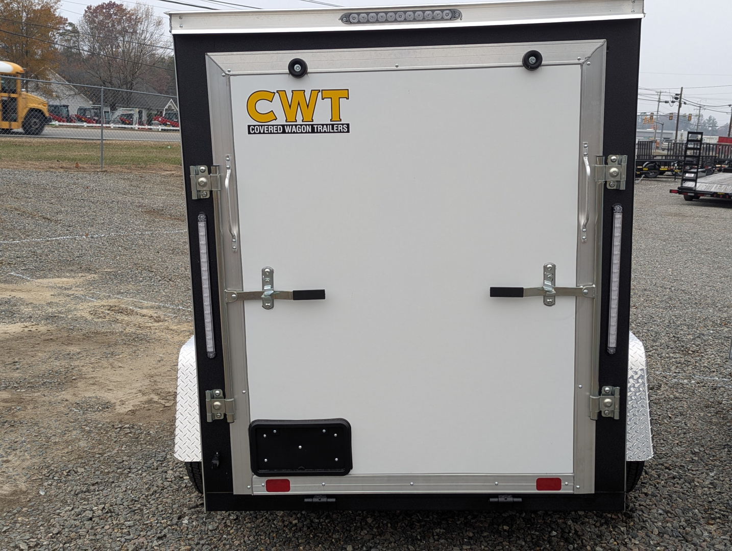 New 2026 Covered Wagon Trailers 5x8 Gold Series w/ Ramp & 6' Height Cargo / Enclosed Trailer