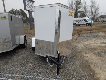 New 2026 Covered Wagon Trailers 5x8 Gold Series w/ Ramp & 6' Height Cargo / Enclosed Trailer