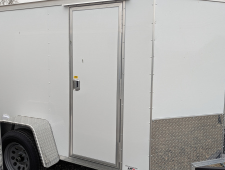 New 2026 Covered Wagon Trailers 5x8 Gold Series w/ Ramp & 6' Height Cargo / Enclosed Trailer