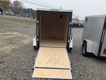 New 2026 Covered Wagon Trailers 5x8 Gold Series w/ Ramp & 6' Height Cargo / Enclosed Trailer