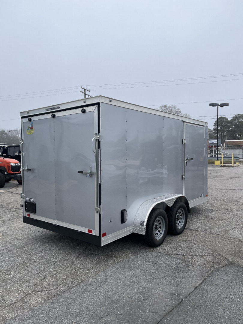 New 2026 Covered Wagon Trailers 7x14 Gold Series w/ Ramp Cargo / Enclosed Trailer