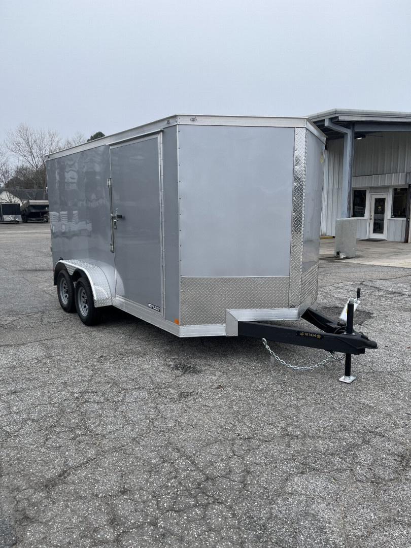 New 2026 Covered Wagon Trailers 7x14 Gold Series w/ Ramp Cargo / Enclosed Trailer