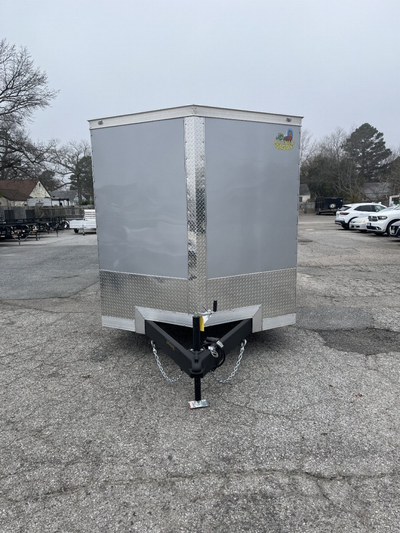 New 2026 Covered Wagon Trailers 7x14 Gold Series w/ Ramp Cargo / Enclosed Trailer