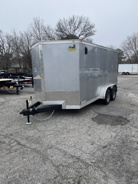 New 2026 Covered Wagon Trailers 7x14 Gold Series w/ Ramp Cargo / Enclosed Trailer