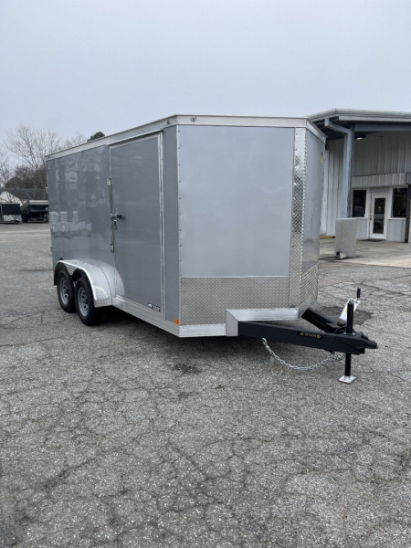 New 2026 Covered Wagon Trailers 7x14 Gold Series w/ Ramp Cargo / Enclosed Trailer