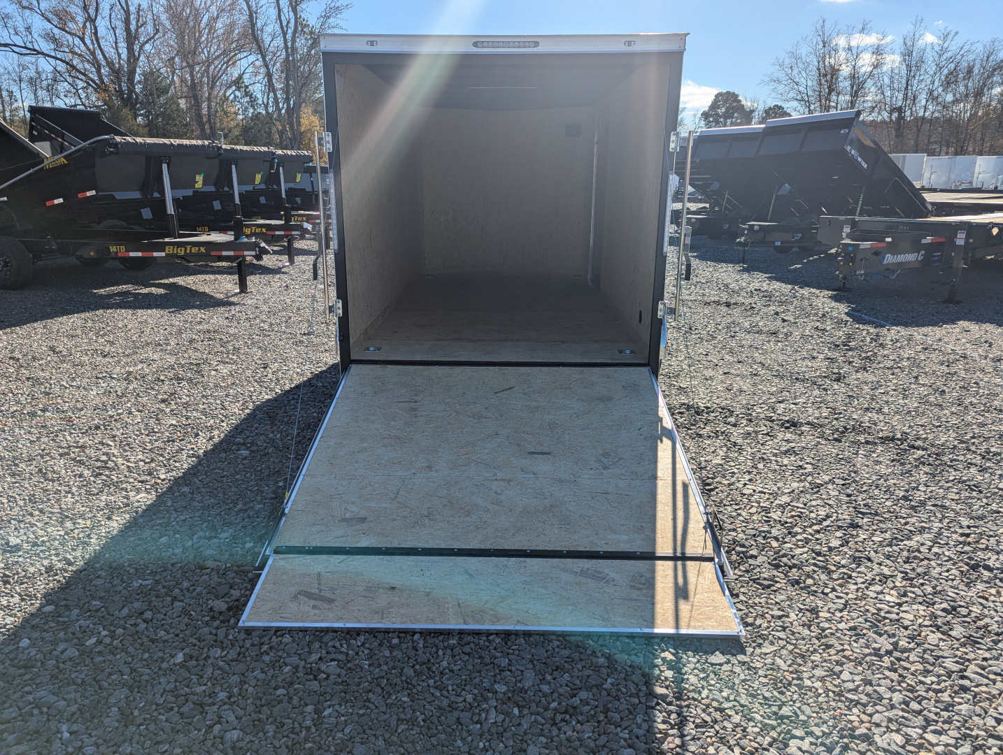 New 2026 Covered Wagon Trailers 7x14 Gold Series w/ Ramp Cargo / Enclosed Trailer