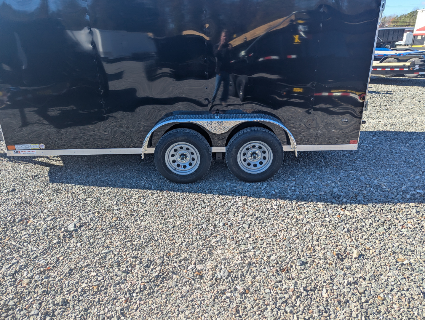 New 2026 Covered Wagon Trailers 7x14 Gold Series w/ Ramp Cargo / Enclosed Trailer