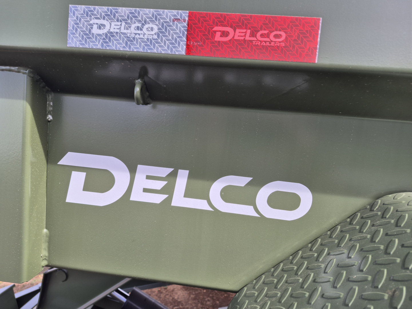 New 2025 Delco Tandem Axle Dump/12,000 GVWR/72"X12'