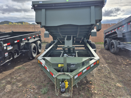New 2025 Delco Tandem Axle Dump/12,000 GVWR/72"X12'