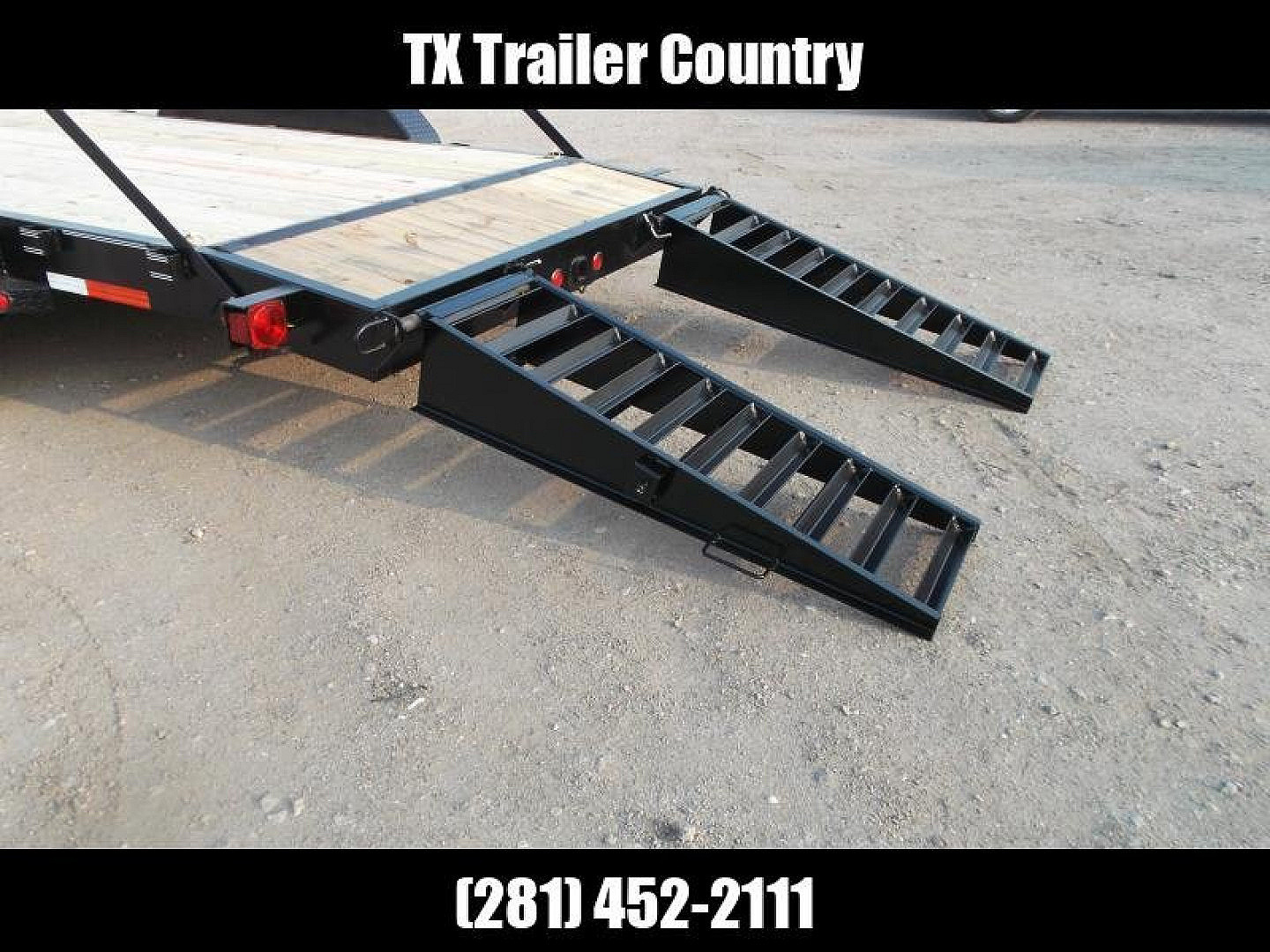 New 2026 Longhorn Trailers 83x20 Gooseneck 14K Car Hauler / Equipment Trailer / Flat Deck / 7000# Axles / 10K Jack / LEDs / 2ft Dovetail / 5ft HD Stand Up Ramps