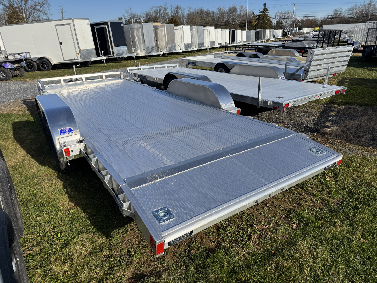 New 2026 Mission 2026 MOCH8X20 AL 7K Aluminum Deck Car Hauler