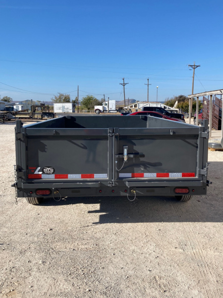 New 2026 Lamar Trailers BD 83" X 14' DL - 14K LOW-PRO DUMP