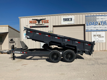 New 2026 Lamar Trailers BD 83  X 14' DL - 14K LOW-PRO DUMP