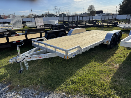 New 2026 Mission MOCH8X20W 7K Wood Deck Car Hauler