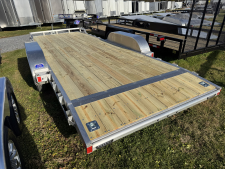 New 2026 Mission MOCH8X20W 7K Wood Deck Car Hauler
