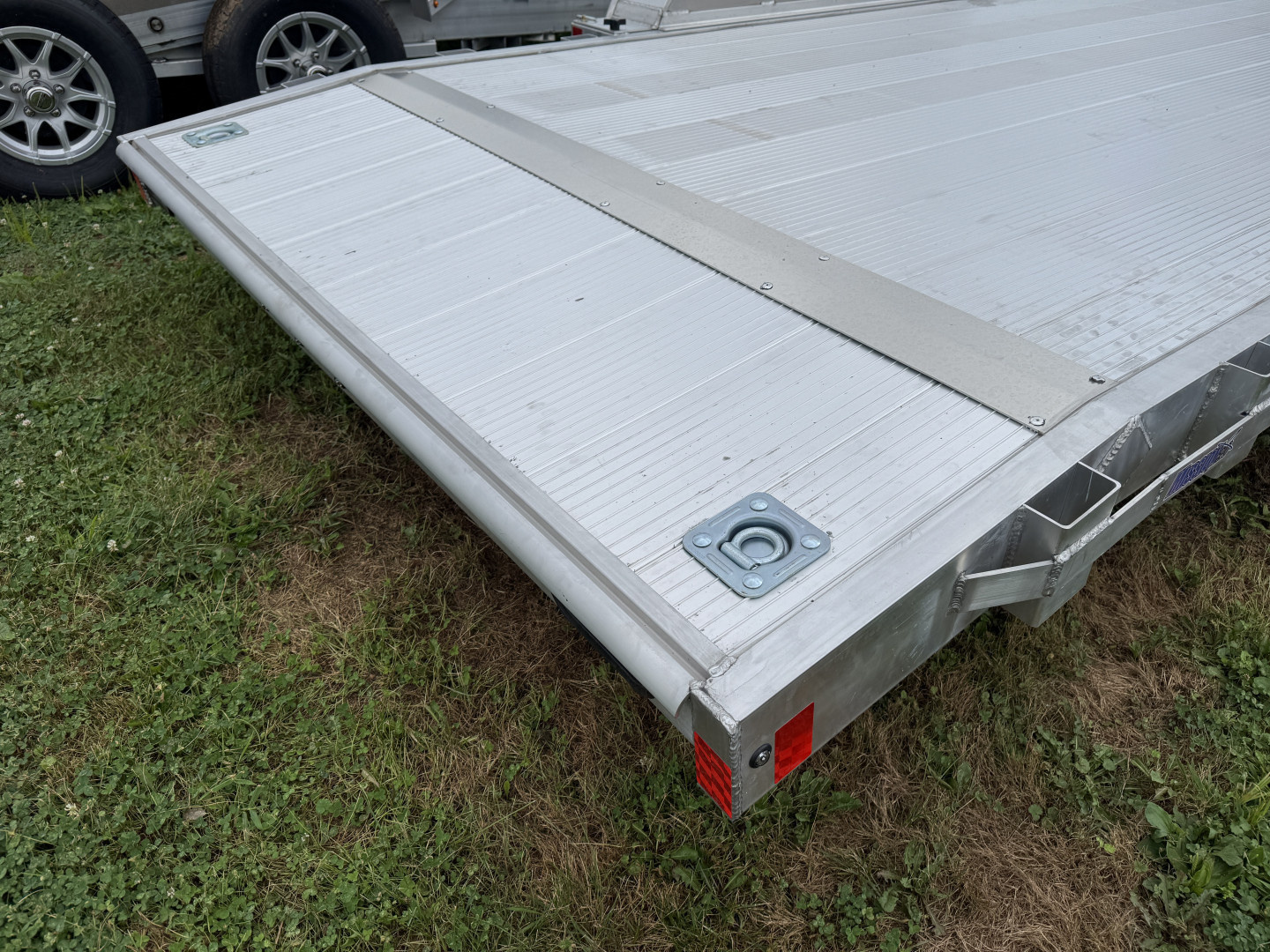 New 2026 Mission MOCH8X18 AL 7K 18 Foot Aluminum Deck Car Hauler