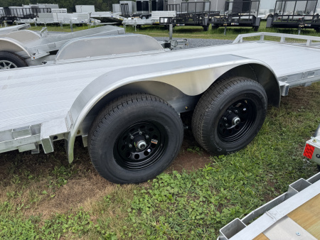 New 2026 Mission MOCH8X18 AL 7K 18 Foot Aluminum Deck Car Hauler