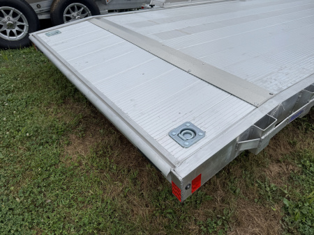 New 2026 Mission MOCH8X18 AL 7K 18 Foot Aluminum Deck Car Hauler