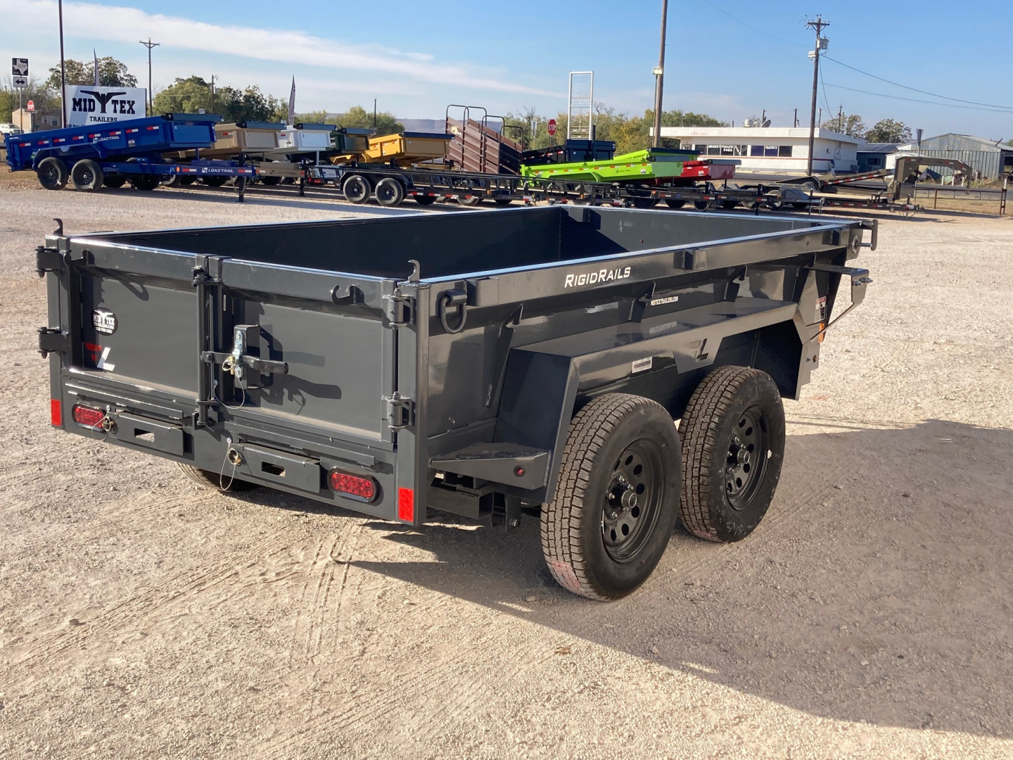 New 2026 Lamar Trailers BD 60" X 10' DS - 7K MINI DUMP - TANDEM AXLE