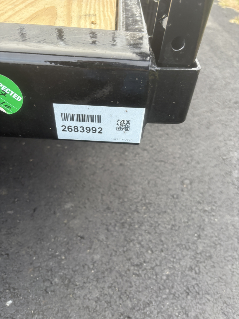 New 2026 PJ Trailers 10'x77" Single Axle Channel Utility Trailer