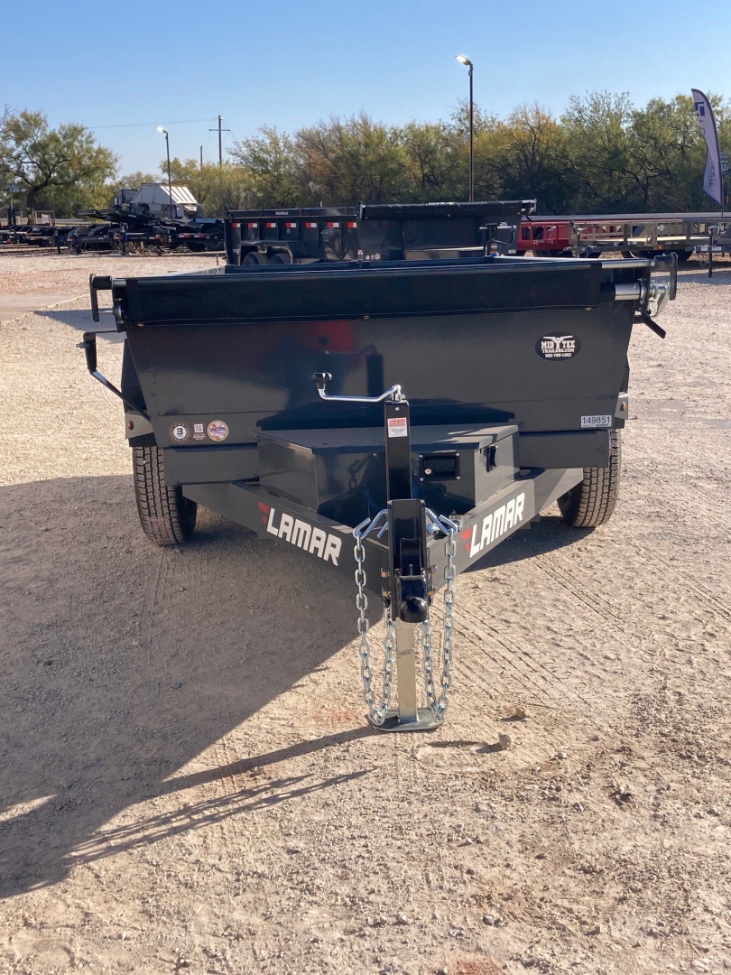 New 2026 Lamar Trailers BD 60" X 10' DS - 7K MINI DUMP - TANDEM AXLE
