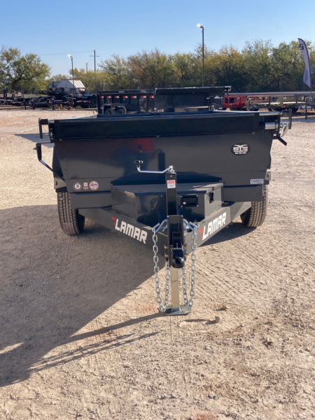 New 2026 Lamar Trailers BD 60" X 10' DS - 7K MINI DUMP - TANDEM AXLE