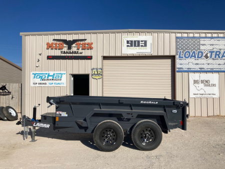 New 2026 Lamar Trailers BD 60  X 10' DS - 7K MINI DUMP - TANDEM AXLE