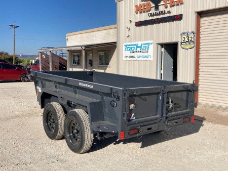 New 2026 Lamar Trailers BD 60" X 10' DS - 7K MINI DUMP - TANDEM AXLE
