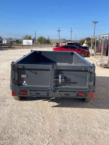 New 2026 Lamar Trailers BD 60" X 10' DS - 7K MINI DUMP - TANDEM AXLE