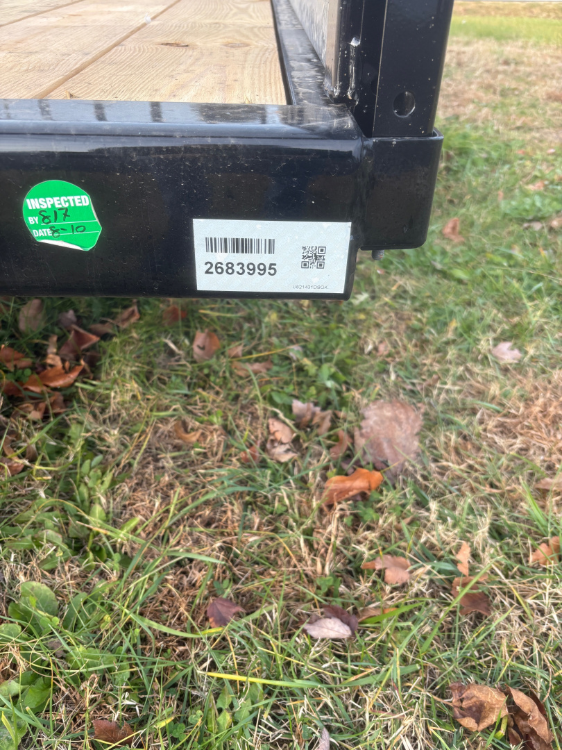 New 2026 PJ Trailers 14'x83" Single Axle Channel Utility Trailer