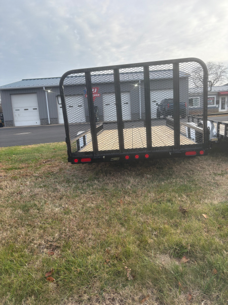 New 2026 PJ Trailers 14'x83" Single Axle Channel Utility Trailer
