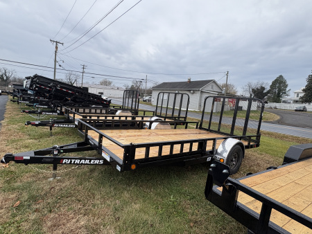New 2026 PJ Trailers 14'x83" Single Axle Channel Utility Trailer