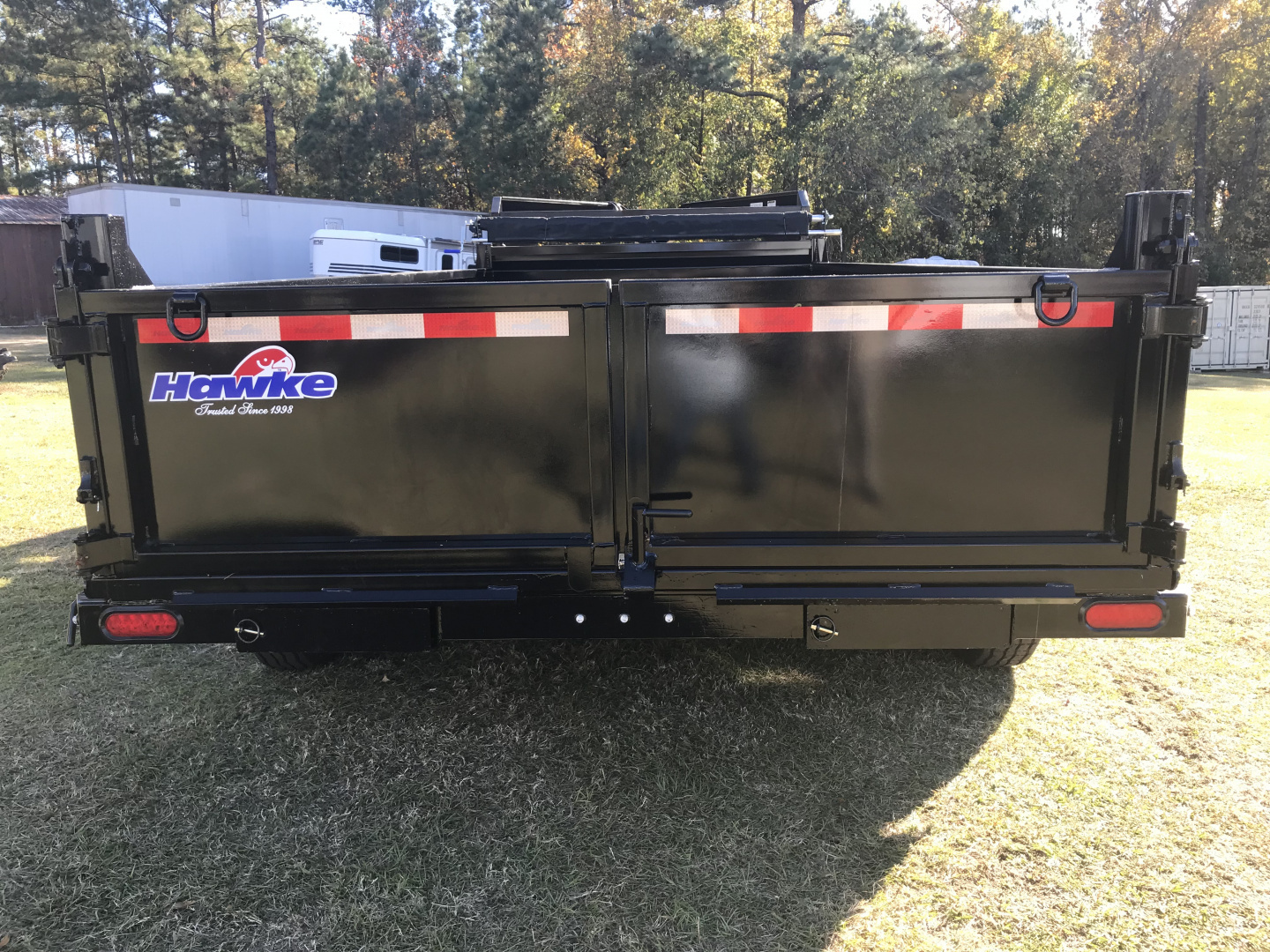 New 2026 Hawke Trailers 7X16GN15K Dump Trailer