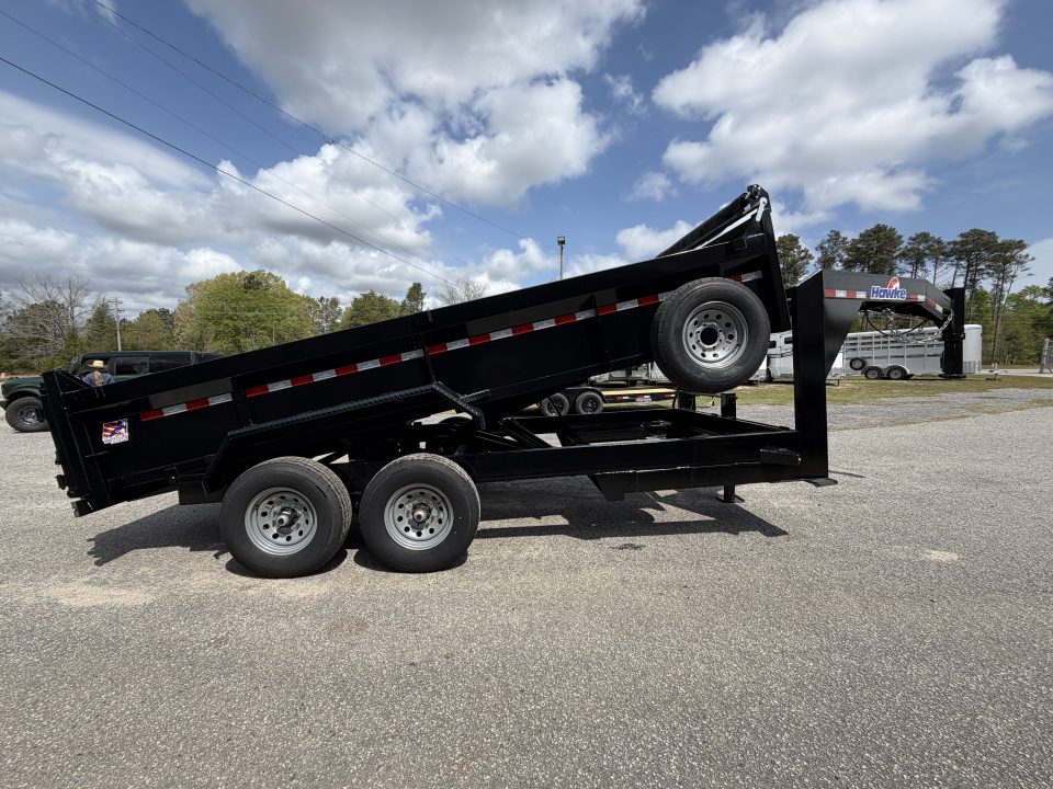 New 2026 Hawke Trailers 7X16GN15K Dump Trailer