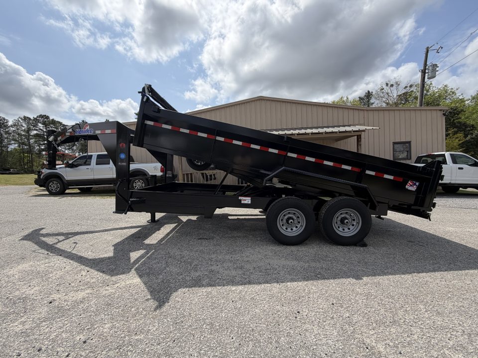 New 2026 Hawke Trailers 7X16GN15K Dump Trailer