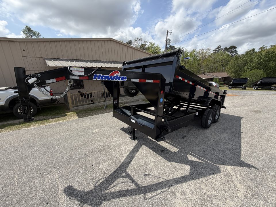 New 2026 Hawke Trailers 7X16GN15K Dump Trailer