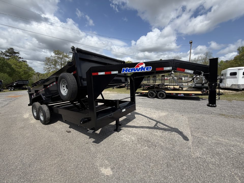 New 2026 Hawke Trailers 7X16GN15K Dump Trailer