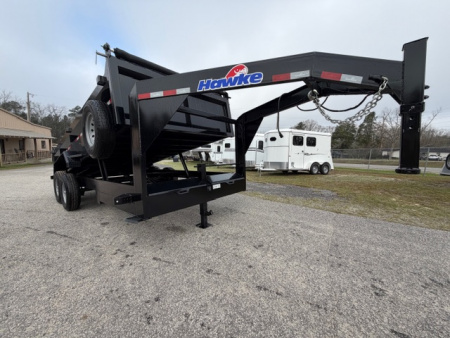 New 2026 Hawke Trailers 7X16GN15K Dump Trailer