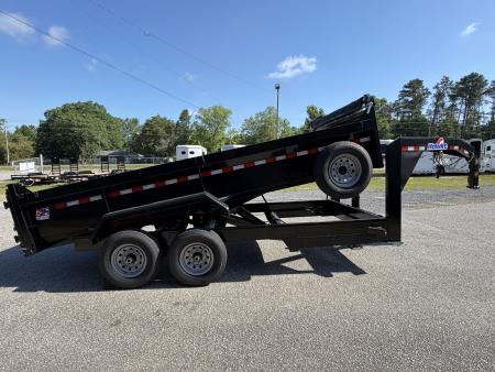 New 2026 Hawke Trailers 7X16GN15K Dump Trailer