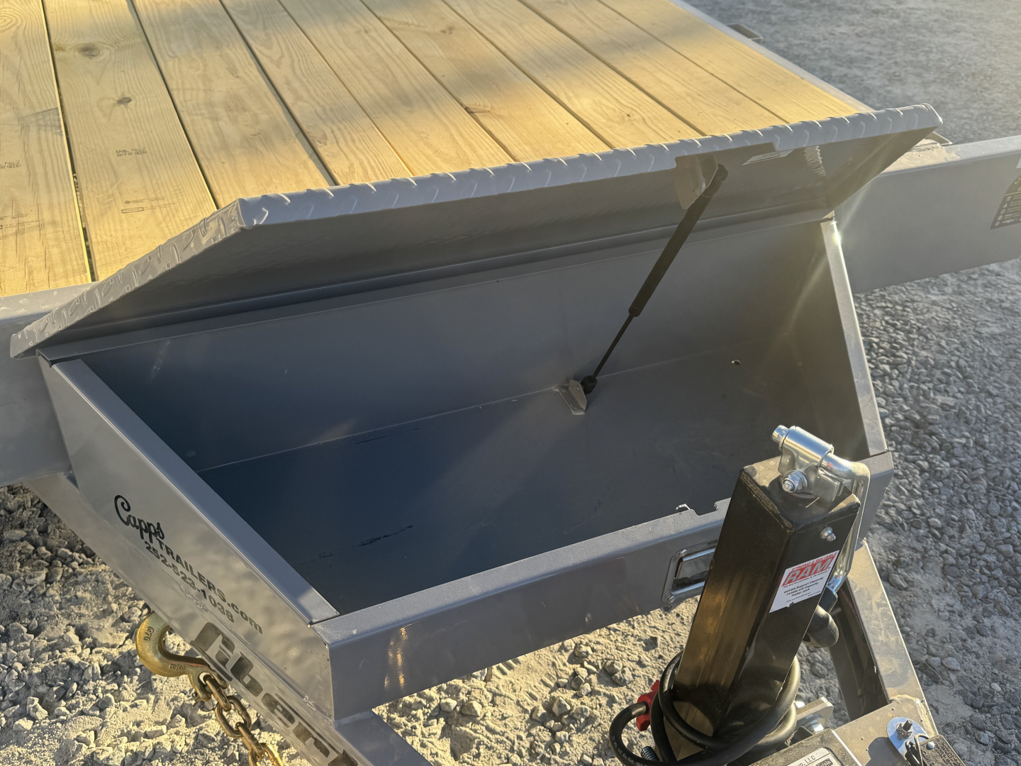 New 2026 Liberty LC7K83X18C4DT Battleship Grey Car Hauler